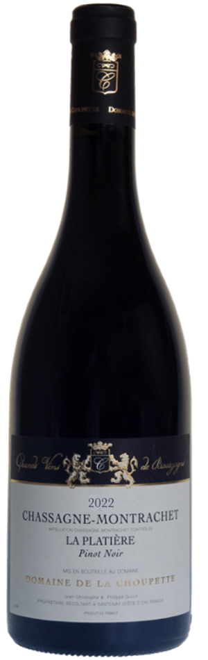 Domaine de la Choupette Chassage Montrachet Rouge ‘La Platiere’ For Sale In Dublin, Ireland